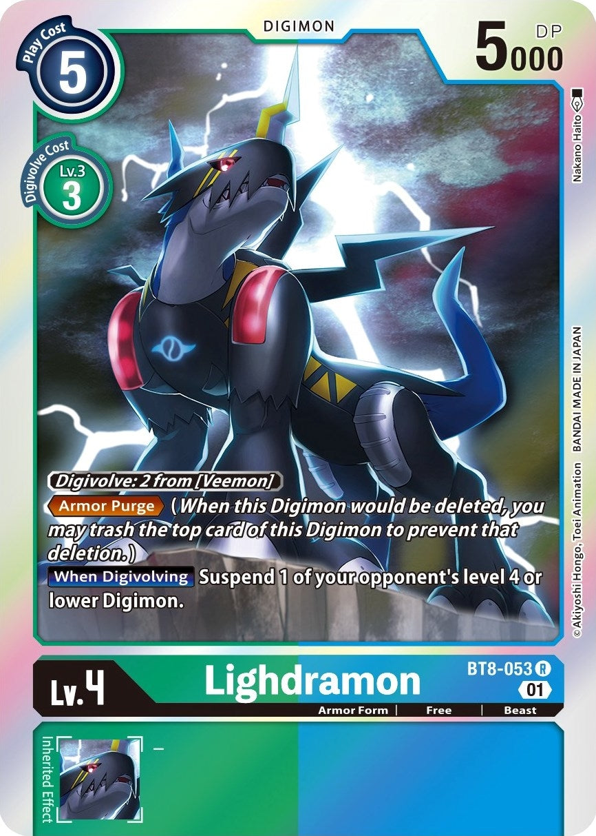 Lighdramon (8053) [BT08] - Digimon Card Game Single