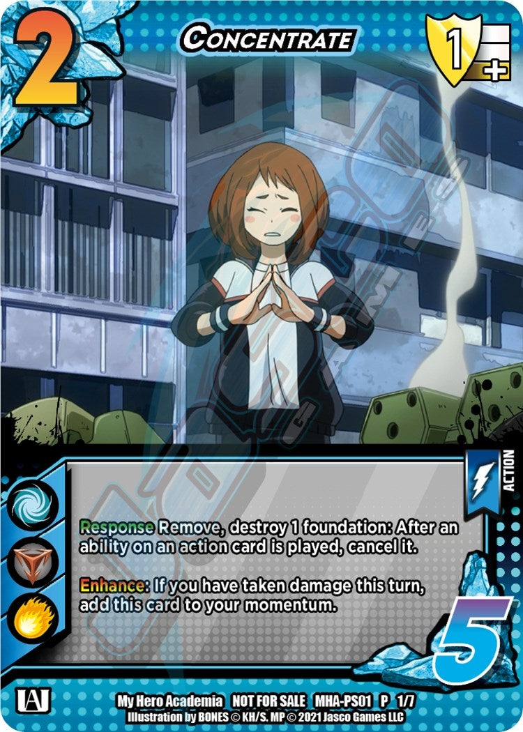 Concentrate (Provisional Showdown 1) (117) [MHAP] - UniVersus Single