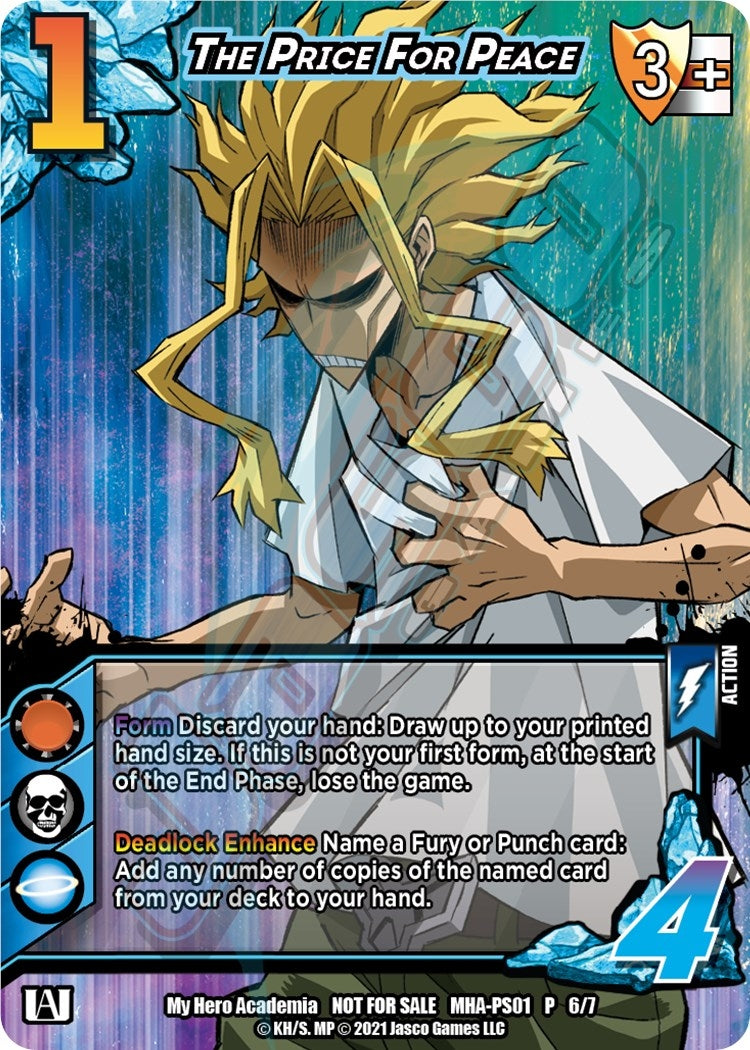 The Price for Peace (Provisional Showdown 1) (167) [MHAP] - UniVersus Single