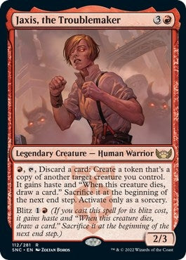 Jaxis the Troublemaker (112) [SNC] - MTG Single