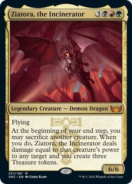 Ziatora the Incinerator (231) [SNC] - MTG Single