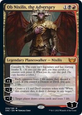 Ob Nixilis the Adversary (206) [SNC] - MTG Single