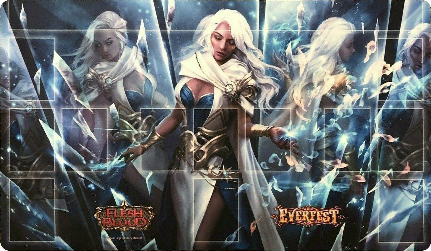 Everfest Playmat - Fractal Replication - Alpha Investments - Playmats Sealed