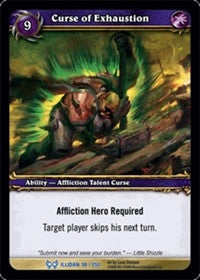 Curse of Exhaustion - WoW Single