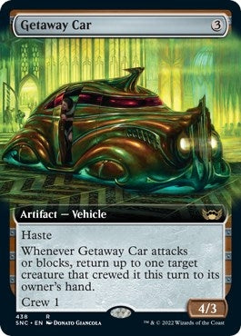 Getaway Car (Extended Art) (438) [SNC] - MTG Single