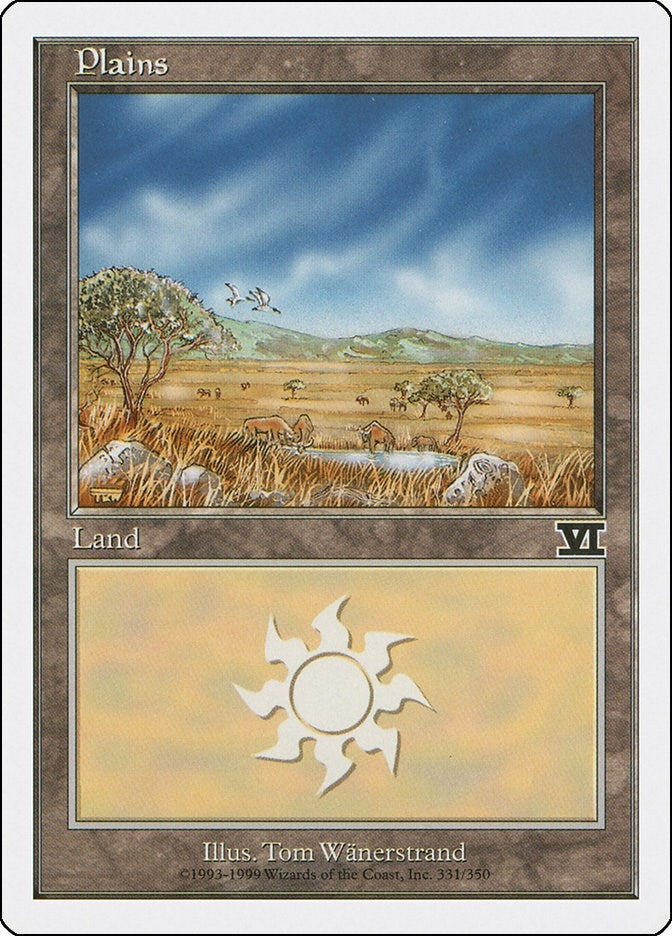 Plains (331) (331) [6ED] - MTG Single