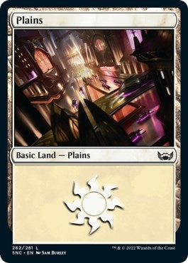 Plains (262) (262) [SNC] - MTG Single