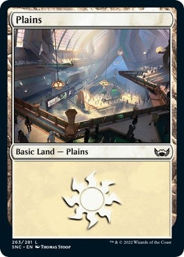 Plains (263) (263) [SNC] - MTG Single