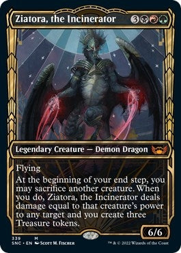 Ziatora the Incinerator (Showcase) (339) [SNC] - MTG Single