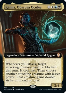 Kamiz Obscura Oculus (Extended Art) (103) [NCC] - MTG Single