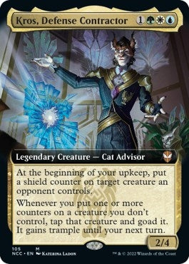 Kros Defense Contractor (Extended Art) (105) [NCC] - MTG Single