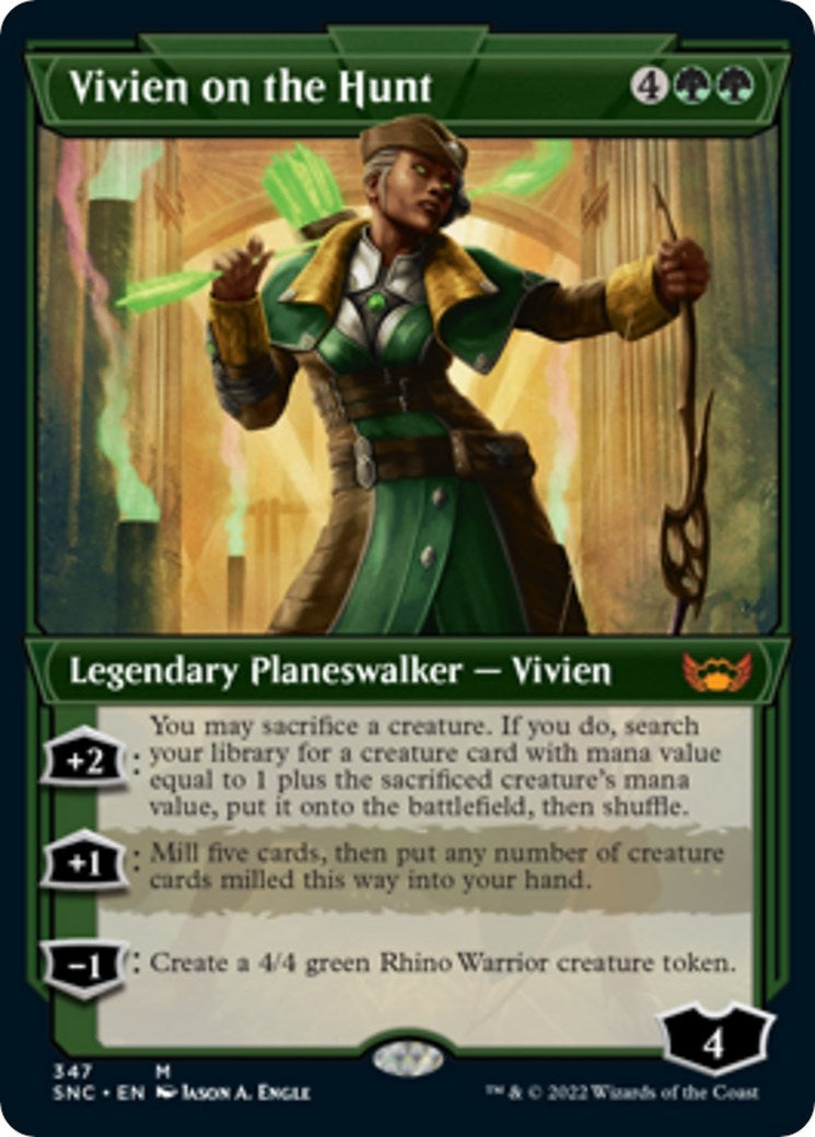 Vivien on the Hunt (Showcase) (347) [SNC] - MTG Single