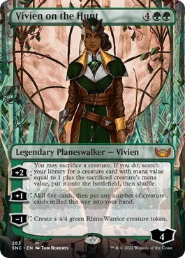 Vivien on the Hunt (Borderless) (283) [SNC] - MTG Single