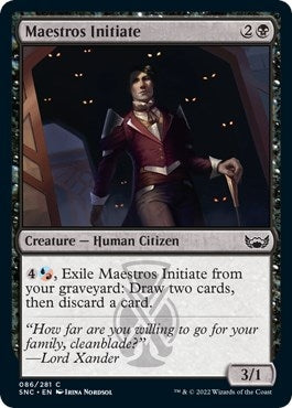 Maestros Initiate (86) [SNC] - MTG Single