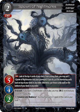 Spawn of Nightmares (2021) - Gate Ruler Single