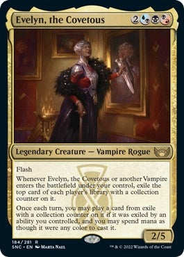 Evelyn the Covetous (184) [SNC] - MTG Single