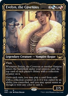 Evelyn the Covetous (Showcase) (306) [SNC] - MTG Single