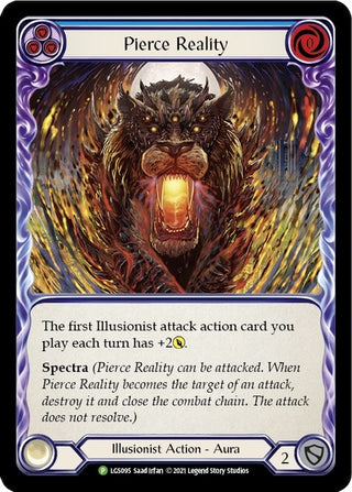 Pierce Reality - LGS095 (95) [PR] - Flesh and Blood TCG Single