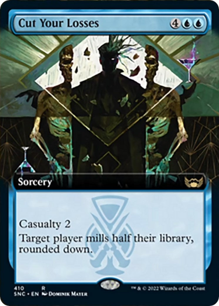 Cut Your Losses (Extended Art) (410) [SNC] - MTG Single