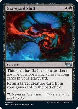 Graveyard Shift (81) [SNC] - MTG Single