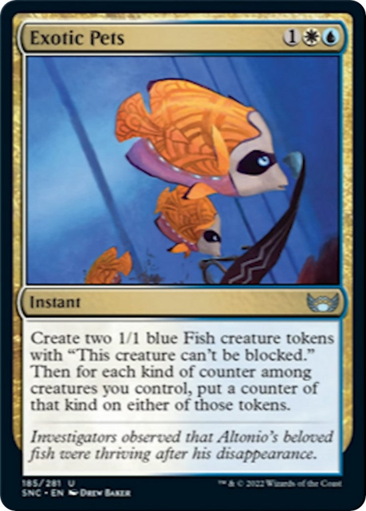 Exotic Pets (185) [SNC] - MTG Single