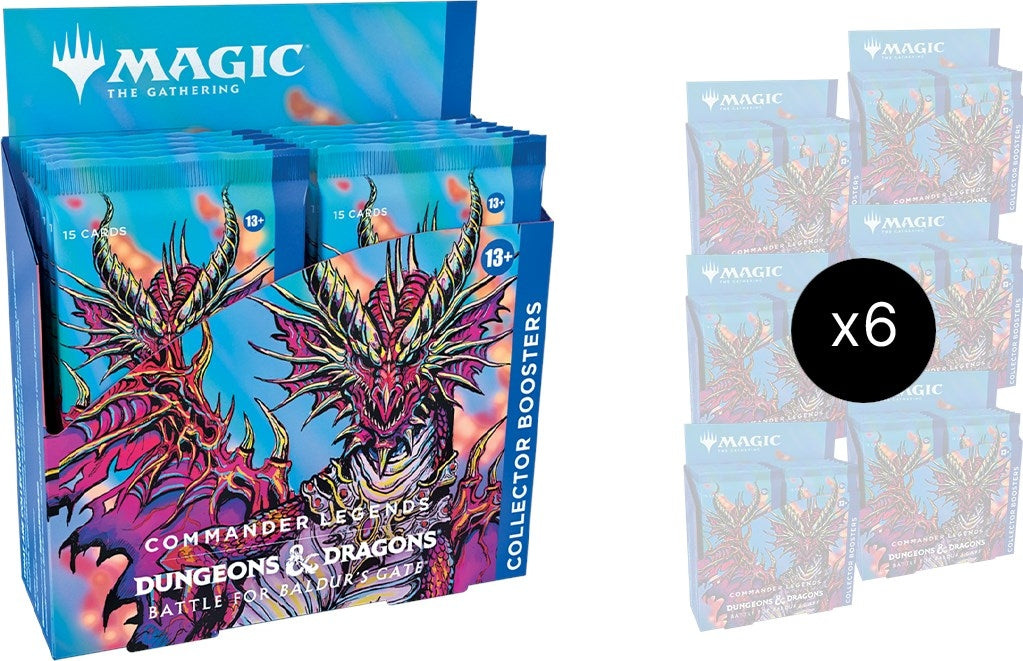 Commander Legends: Battle for Baldur’s Gate - Collector Booster Display Case [CLB] - MTG Sealed