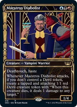 Maestros Diabolist (Showcase) (318) [SNC] - MTG Single