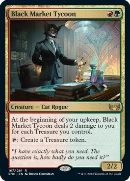 Black Market Tycoon (167) [SNC] - MTG Single