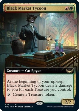 Black Market Tycoon (Extended Art) (434) [SNC] - MTG Single