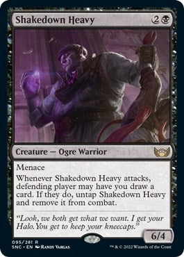 Shakedown Heavy (95) [SNC] - MTG Single