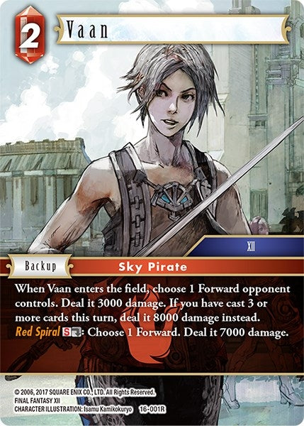 Vaan (16) [16] - Final Fantasy TCG Single