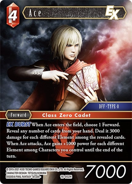 Ace EX (16) [16] - Final Fantasy TCG Single