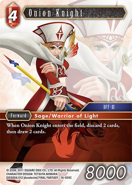 Onion Knight (16) [16] - Final Fantasy TCG Single