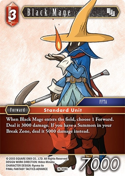 Black Mage (16) [16] - Final Fantasy TCG Single
