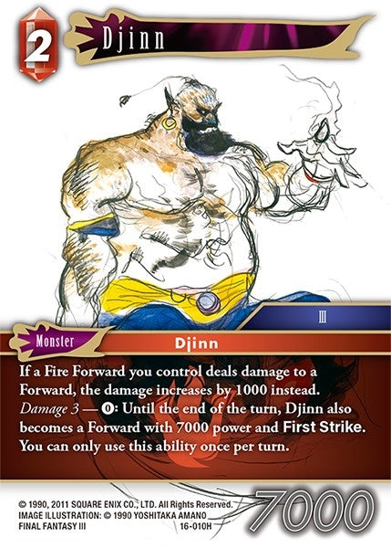 Djinn (16) [16] - Final Fantasy TCG Single