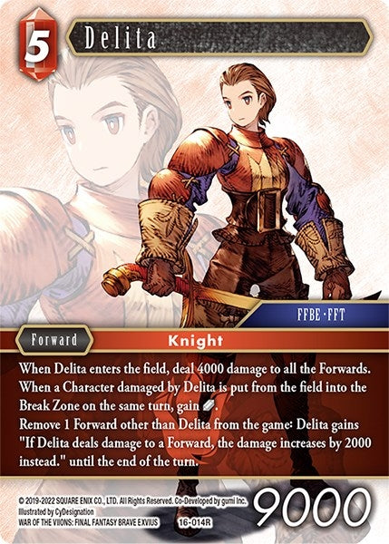Delita (16) [16] - Final Fantasy TCG Single