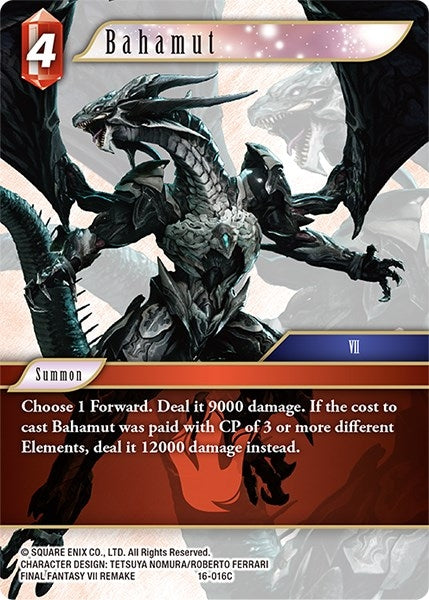 Bahamut (016) (16) [16] - Final Fantasy TCG Single