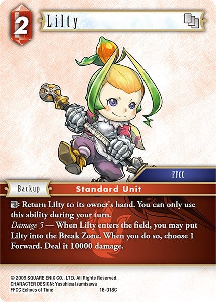 Lilty (16) [16] - Final Fantasy TCG Single