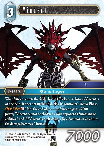 Vincent (16) [16] - Final Fantasy TCG Single