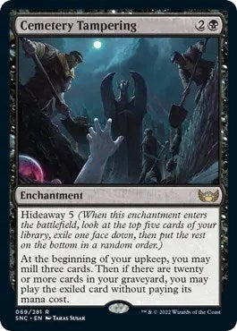 Cemetery Tampering (69) [SNC] - MTG Single