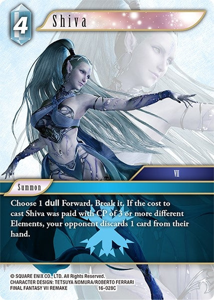 Shiva (16) [16] - Final Fantasy TCG Single