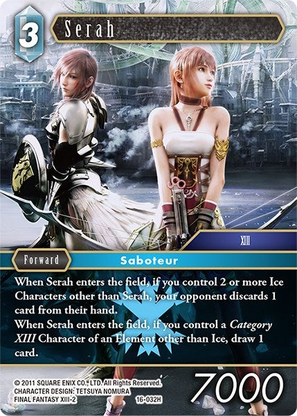 Serah (16) [16] - Final Fantasy TCG Single