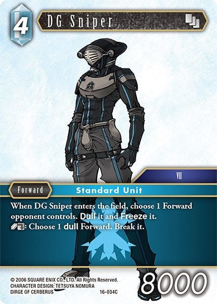 DG Sniper (16) [16] - Final Fantasy TCG Single