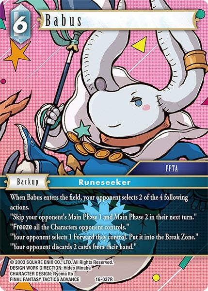 Babus (16) [16] - Final Fantasy TCG Single