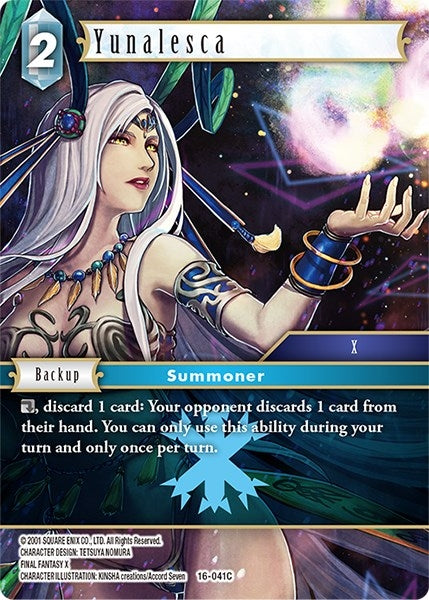 Yunalesca (16) [16] - Final Fantasy TCG Single