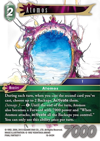 Atomos (16) [16] - Final Fantasy TCG Single