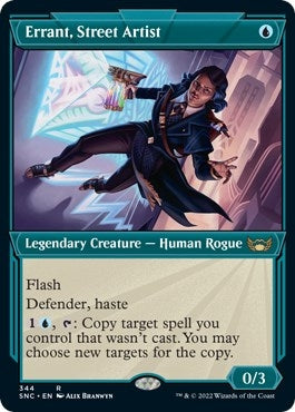 Errant Street Artist (Showcase) (344) [SNC] - MTG Single