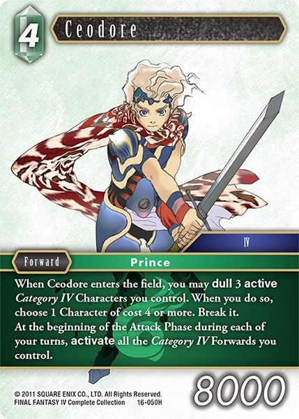 Ceodore (16) [16] - Final Fantasy TCG Single