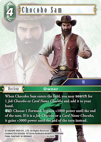 Chocobo Sam (16) [16] - Final Fantasy TCG Single