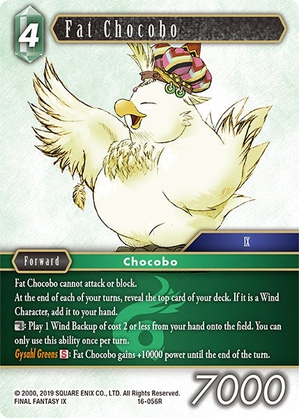 Fat Chocobo (16) [16] - Final Fantasy TCG Single